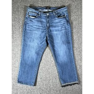 Judy Blue Jean Women 3XL Blue Straight Fit Stretch Dark Wash Denim 36x26‎